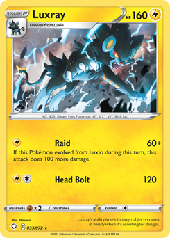 Luxray #33 Luxray - Shining Fates - #33 - Pokemon TCG card