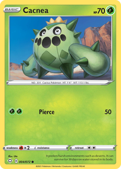 Cacnea #4 Cacnea - Shining Fates - #4 - Pokemon TCG card
