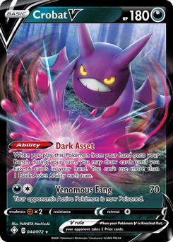 Crobat V #44 Crobat V - Shining Fates - #44 - Pokemon TCG card