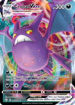Crobat VMAX #45 Crobat VMAX - Shining Fates - #45 - Pokemon TCG card