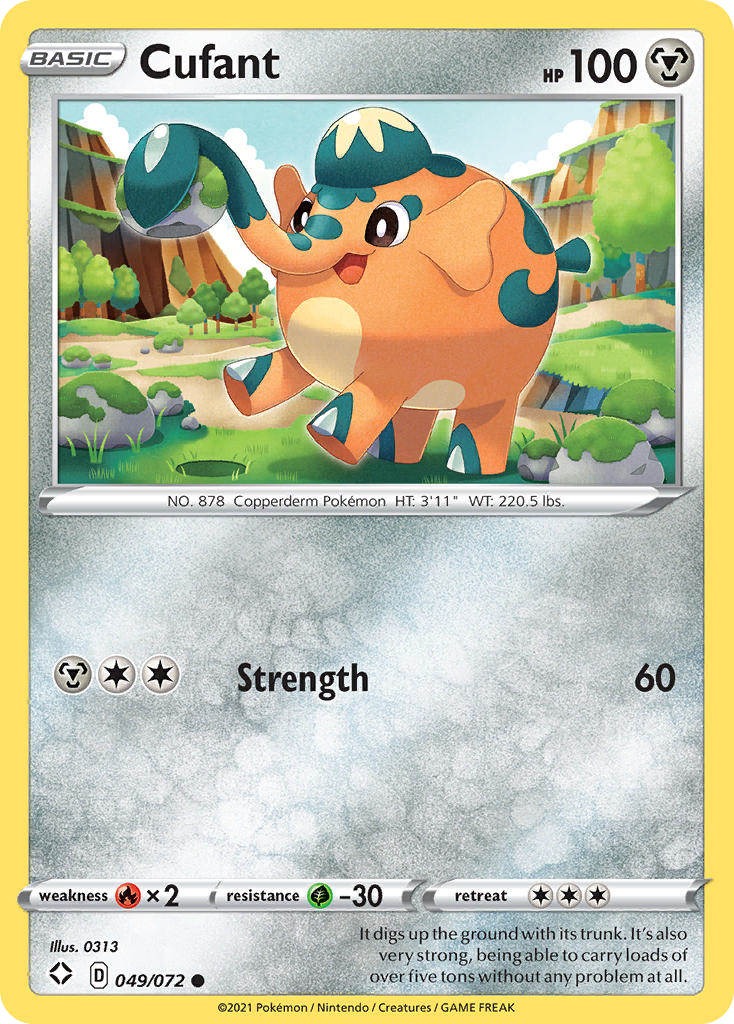 Cufant - Shining Fates - #49 - Pokemon TCG card