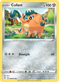 Cufant - Shining Fates - #49 - Pokemon TCG card