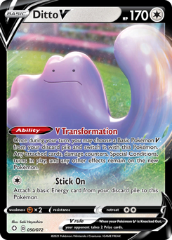 Ditto V #50 Ditto V - Shining Fates - #50 - Pokemon TCG card