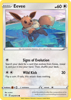 Eevee - Shining Fates - #52 - Pokemon TCG card