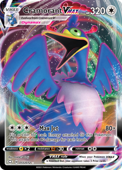 Cramorant VMAX - Shining Fates - #55 - Pokemon TCG card