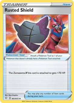 Rusted Shield - Shining Fates - #61 - Pokemon TCG card