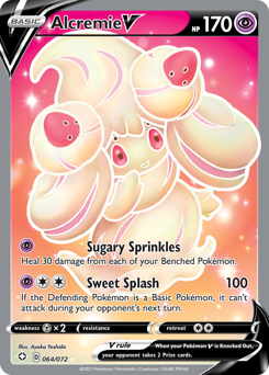 Alcremie V - Shining Fates - #64 - Pokemon TCG card