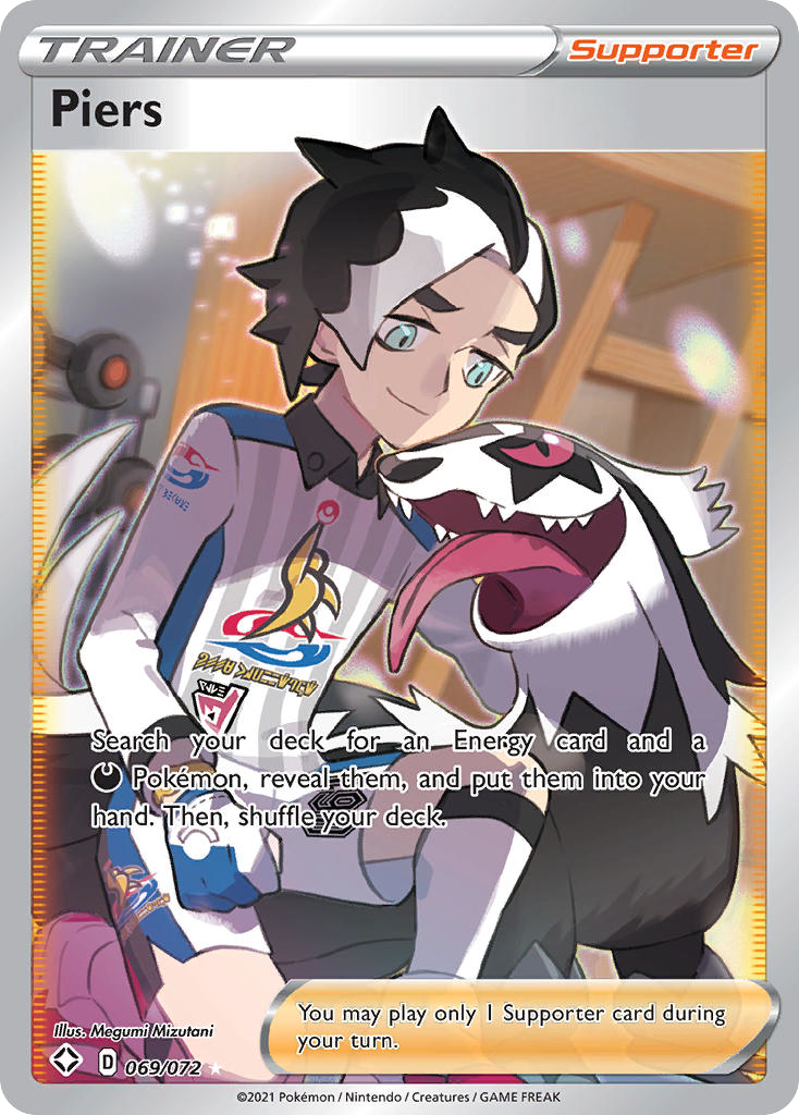 Piers - Shining Fates - #69 - Pokemon TCG card