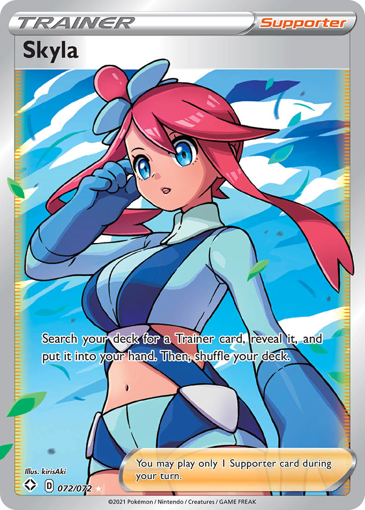 Skyla - Shining Fates - #72 - Pokemon TCG card