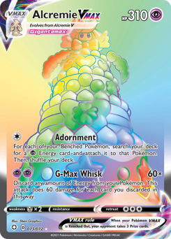 Alcremie VMAX - Shining Fates - #73 - Pokemon TCG card