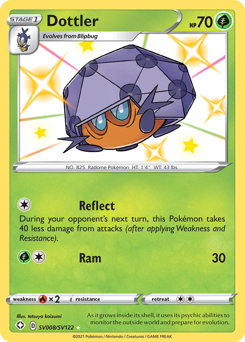 Dottler - Shining Fates Shiny Vault - #SV008 - Pokemon TCG card
