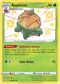 Appletun - Shining Fates Shiny Vault - #SV014 - Pokemon TCG card