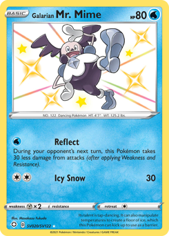 Galarian Mr. Mime - Shining Fates Shiny Vault - #SV020 - Pokemon TCG card