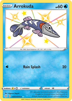 Arrokuda #SV031 Arrokuda - Shining Fates Shiny Vault - #SV031 - Pokemon TCG card