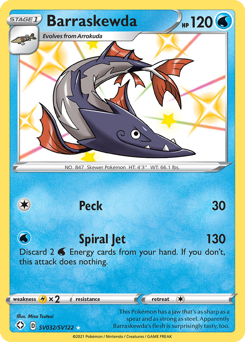 Barraskewda #SV032 Barraskewda - Shining Fates Shiny Vault - #SV032 - Pokemon TCG card