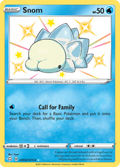 Snom #SV033 Snom - Shining Fates Shiny Vault - #SV033 - Pokemon TCG card