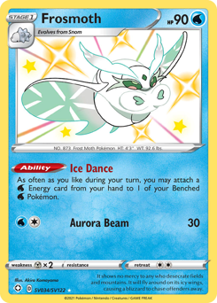 Frosmoth #SV034 Frosmoth - Shining Fates Shiny Vault - #SV034 - Pokemon TCG card