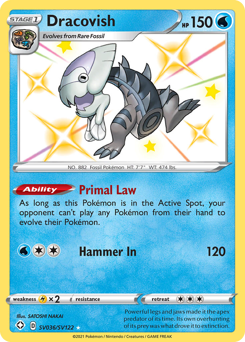 Dracovish #SV036 Dracovish - Shining Fates Shiny Vault - #SV036 - Pokemon TCG card