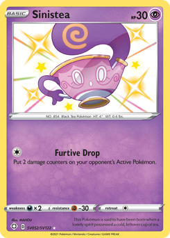 Sinistea #SV052 Sinistea - Shining Fates Shiny Vault - #SV052 - Pokemon TCG card
