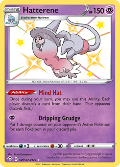 Hatterene - Shining Fates Shiny Vault - #SV056 - Pokemon TCG card
