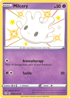 Milcery #SV057 Milcery - Shining Fates Shiny Vault - #SV057 - Pokemon TCG card