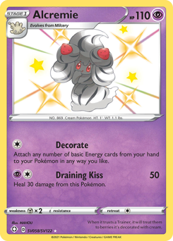 Alcremie #SV058 Alcremie - Shining Fates Shiny Vault - #SV058 - Pokemon TCG card