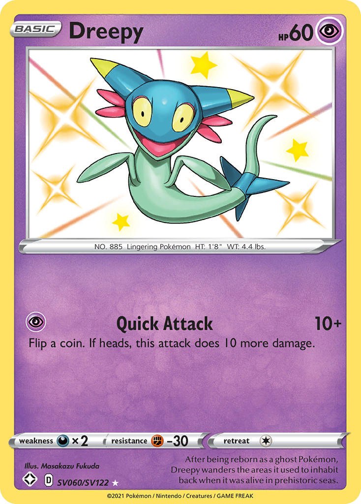 Dreepy - Shining Fates Shiny Vault - #SV060 - Pokemon TCG card