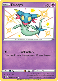 Dreepy - Shining Fates Shiny Vault - #SV060 - Pokemon TCG card