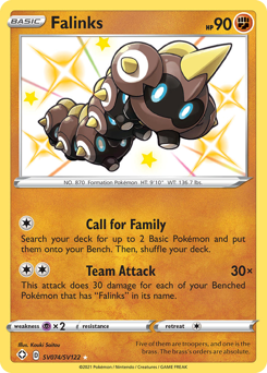Falinks - Shining Fates Shiny Vault - #SV074 - Pokemon TCG card