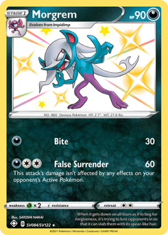 Morgrem - Shining Fates Shiny Vault - #SV084 - Pokemon TCG card