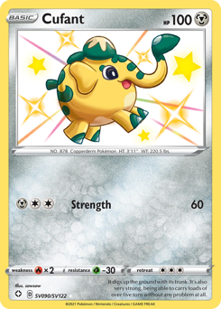 Cufant - Shining Fates Shiny Vault - #SV090 - Pokemon TCG card
