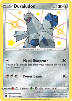 Duraludon #SV092 Duraludon - Shining Fates Shiny Vault - #SV092 - Pokemon TCG card