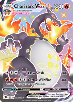 Charizard VMAX #SV107 Charizard VMAX - Shining Fates Shiny Vault - #SV107 - Pokemon TCG card