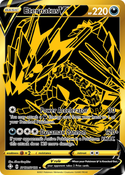 Eternatus V - Shining Fates Shiny Vault - #SV121 - Pokemon TCG card
