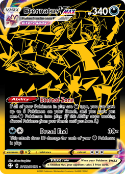 Eternatus VMAX - Shining Fates Shiny Vault - #SV122 - Pokemon TCG card