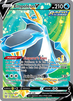 Empoleon V - Battle Styles - #145 - Pokemon TCG card