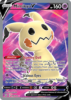 Mimikyu V - Battle Styles - #148 - Pokemon TCG card