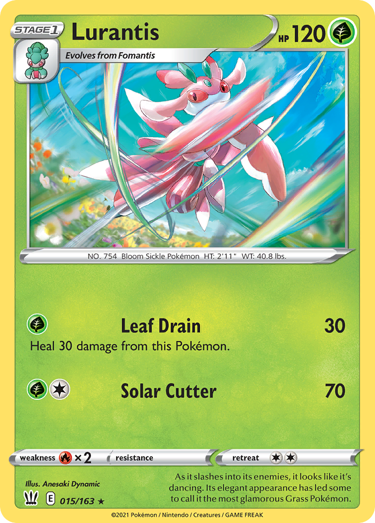 Lurantis - Battle Styles - #15 - Pokemon TCG card