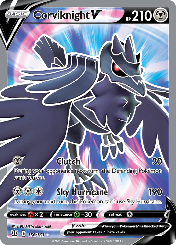 Corviknight V - Battle Styles - #156 - Pokemon TCG card