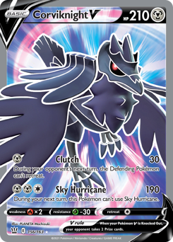 Corviknight V - Battle Styles - #156 - Pokemon TCG card