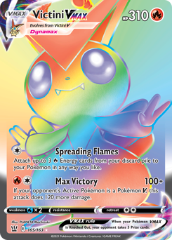Victini VMAX - Battle Styles - #165 - Pokemon TCG card