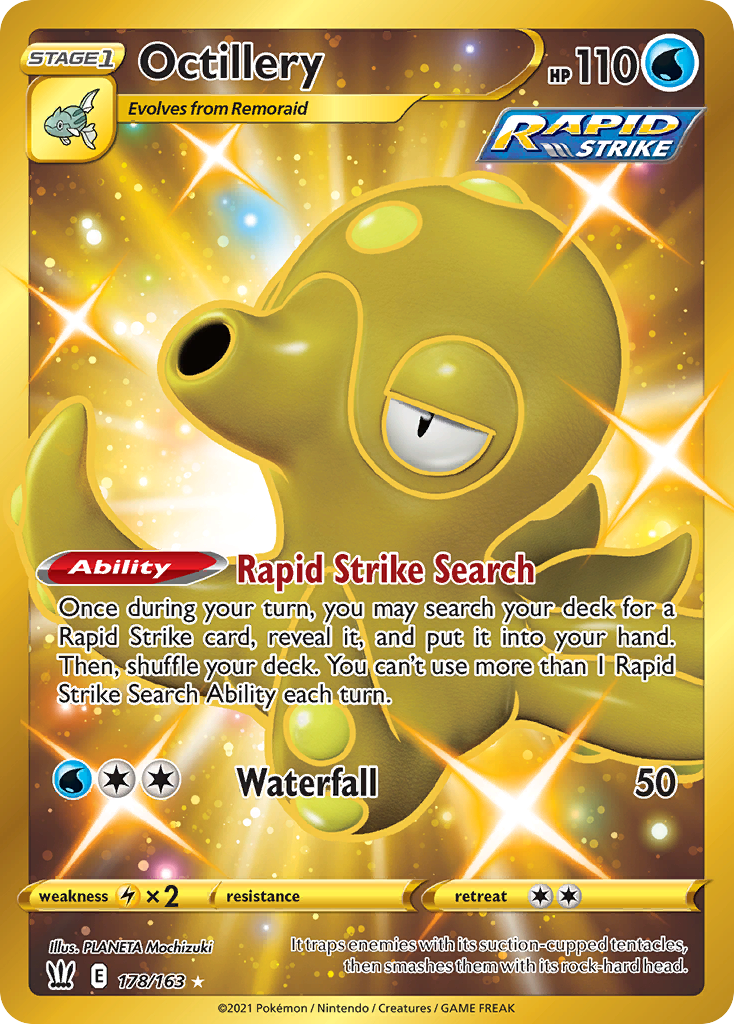 Octillery - Battle Styles - #178 - Pokemon TCG card