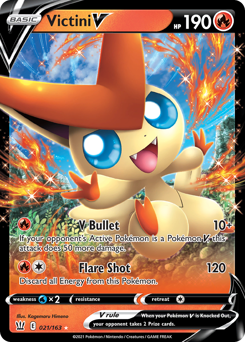 Victini V - Battle Styles - #21 - Pokemon TCG card