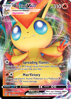 Victini VMAX - Battle Styles - #22 - Pokemon TCG card