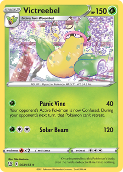 Victreebel #3 Victreebel - Battle Styles - #3 - Pokemon TCG card
