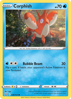 Corphish - Battle Styles - #38 - Pokemon TCG card