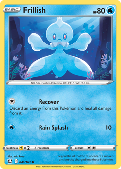 Frillish #41 Frillish - Battle Styles - #41 - Pokemon TCG card