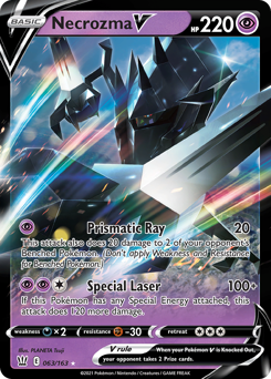 Necrozma V #63 Necrozma V - Battle Styles - #63 - Pokemon TCG card