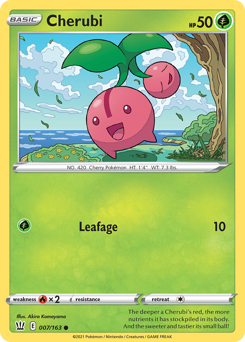Cherubi - Battle Styles - #7 - Pokemon TCG card