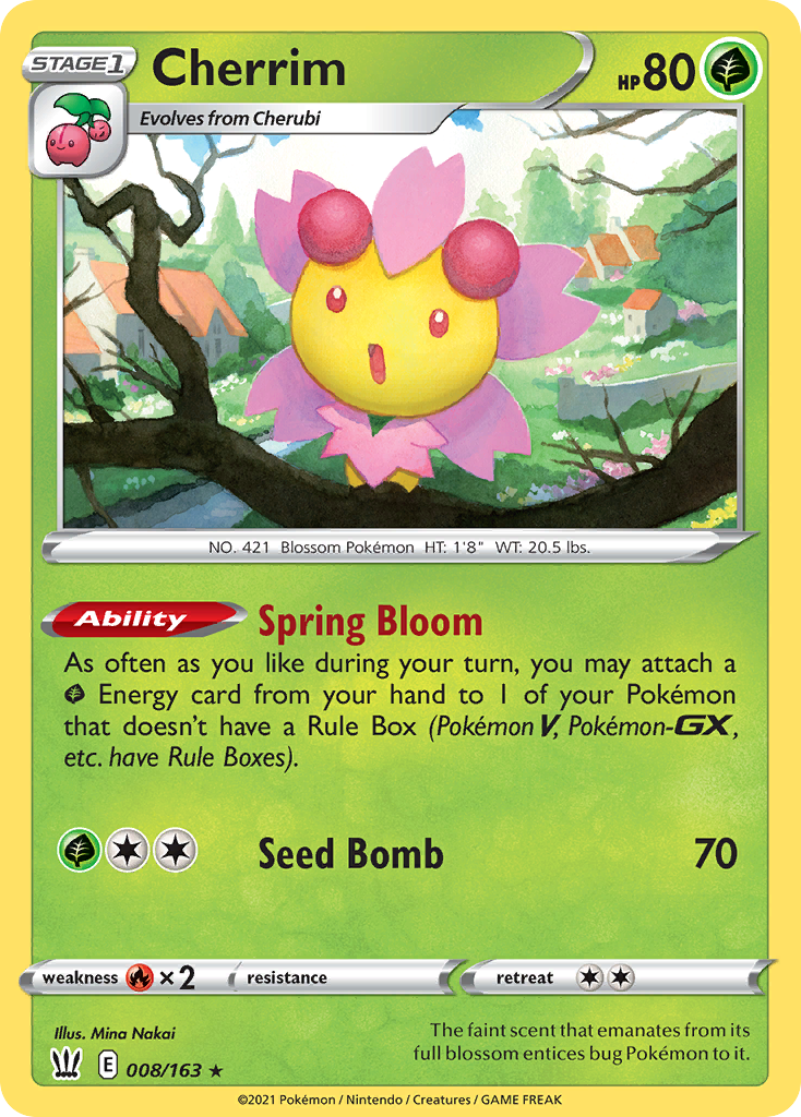 Cherrim - Battle Styles - #8 - Pokemon TCG card